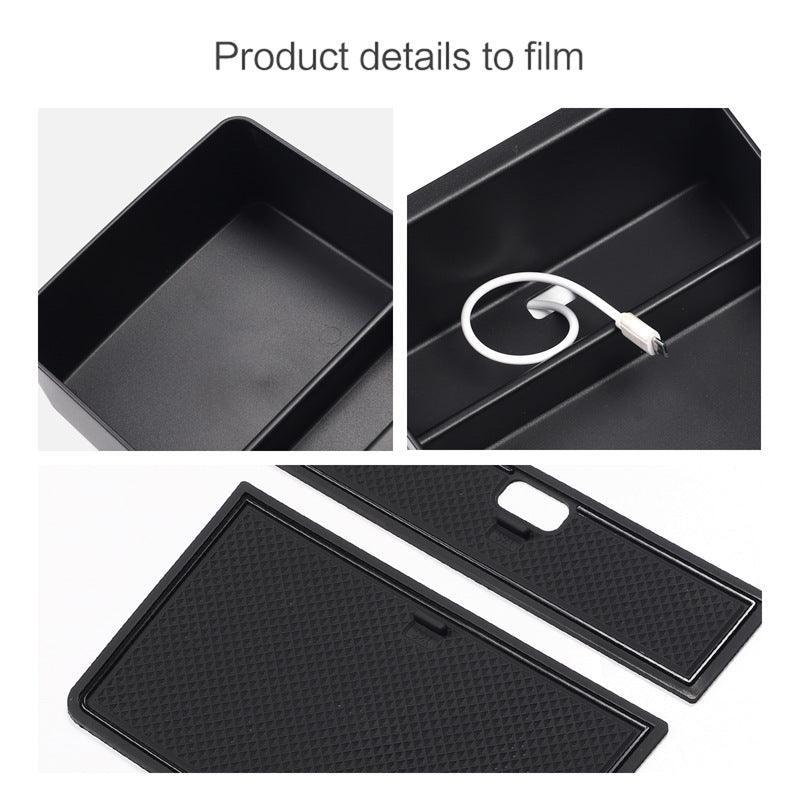 Model X/S 2023 2022 Center Console Organizer Tray Compatible Organizer for Tesla - Evooor