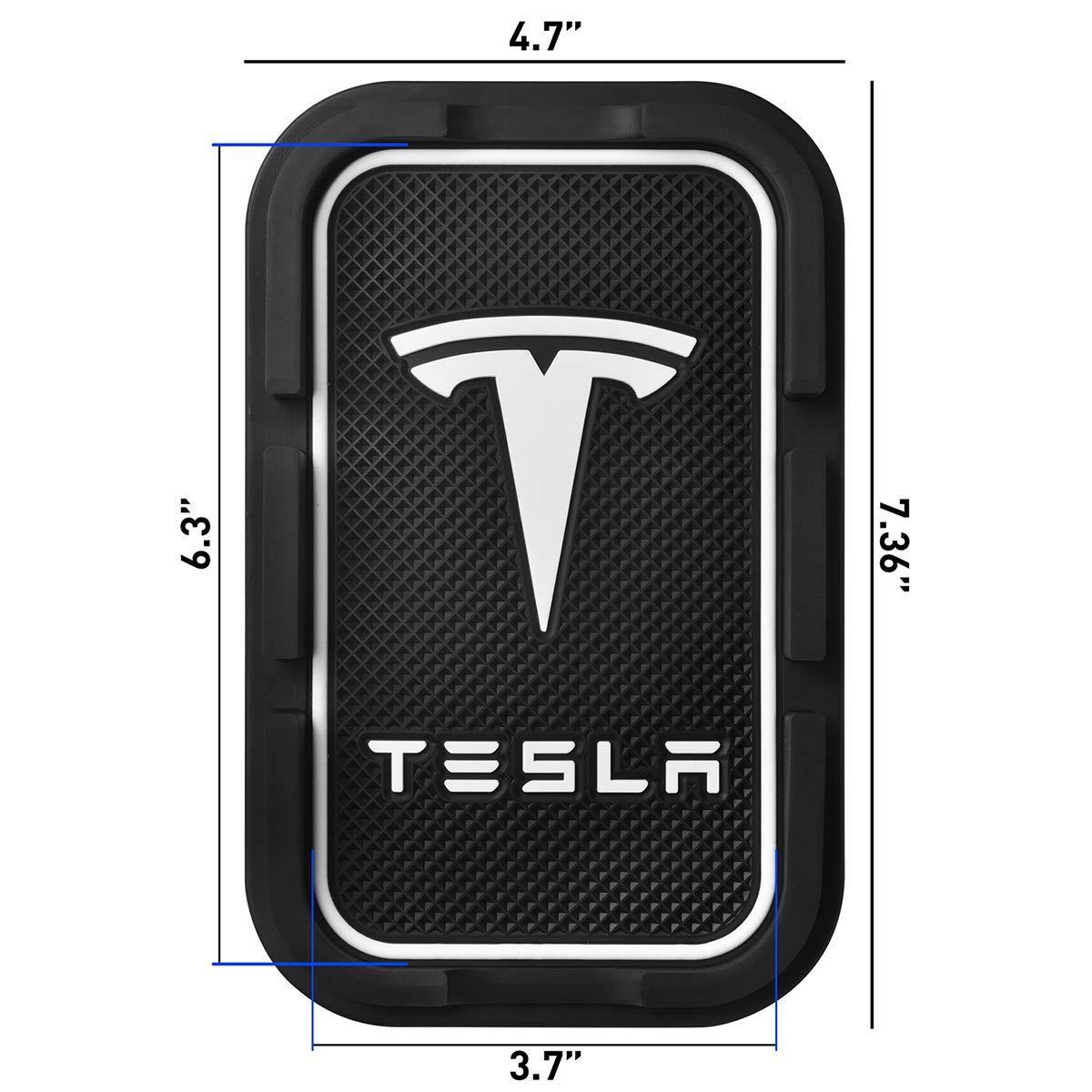 Tesla Model S3XY Anti-Slip Dashboard Mat Cell Phone Holder (2012-2023) - Evooor