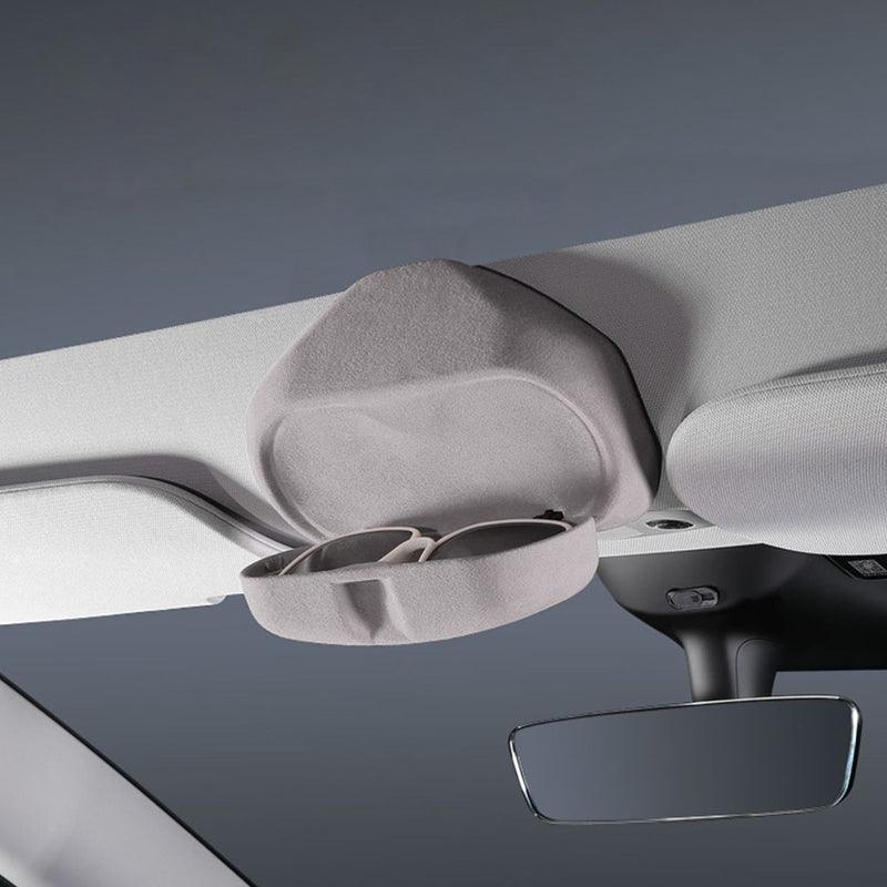 Model 3/Y Alcantara Sunglasses Storage Box for Tesla - Evooor