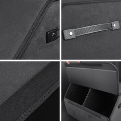 Model 3/Y/X/S  Alcantara Trunk Folding Storage Box for Tesla