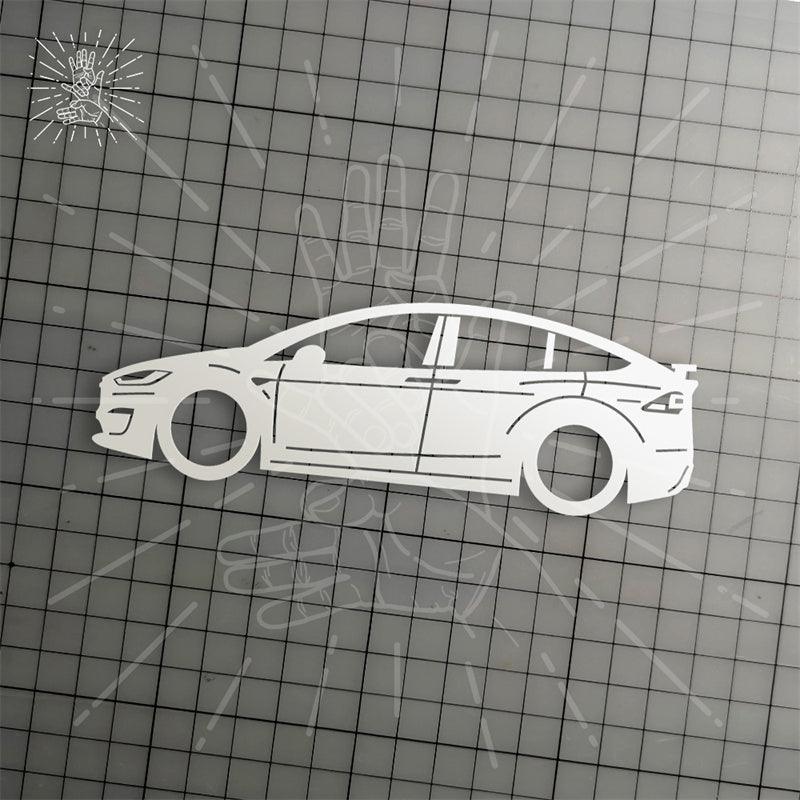 Model 3/Y/S/X Don't Touch My Car Humorous Decorative Sticker For Tesla - Evooor