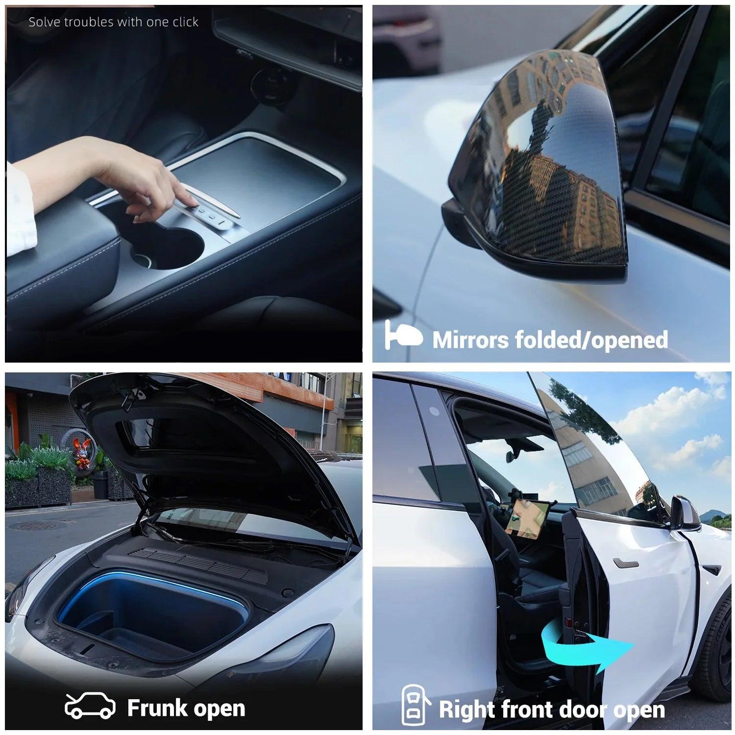 Tesla Model 3/Y Smart Central Touch Control Button Panel 2021-2023 (LHD) - Easy Access Control - Evooor