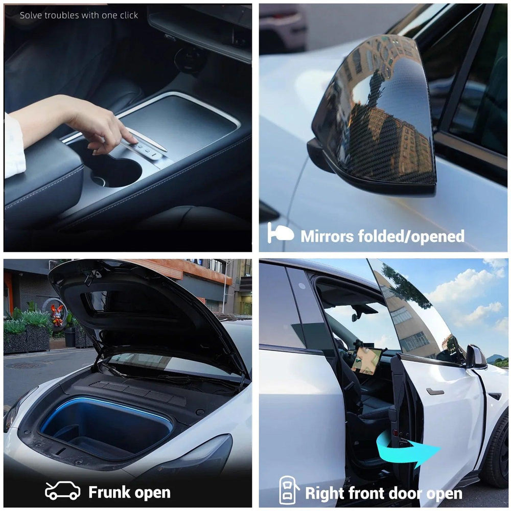 Tesla Model 3/Y Smart Central Touch Control Button Panel 2021-2023 (LHD) - Easy Access Control - Evooor