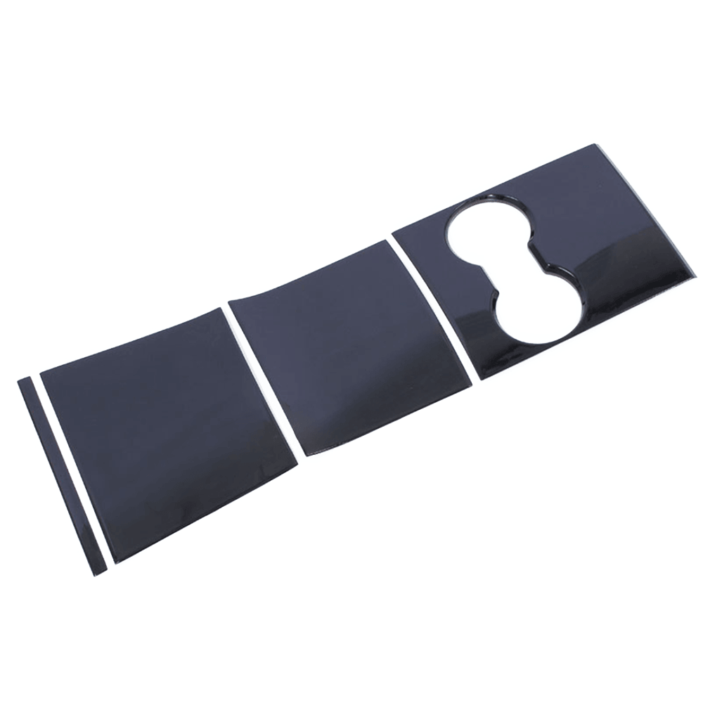 Model 3/Y Center Console Cover, Decoration Wrap Kit (Carbon Fiber Pattern ABS) (Gen.1) for Tesla(2017-2020) - Evooor