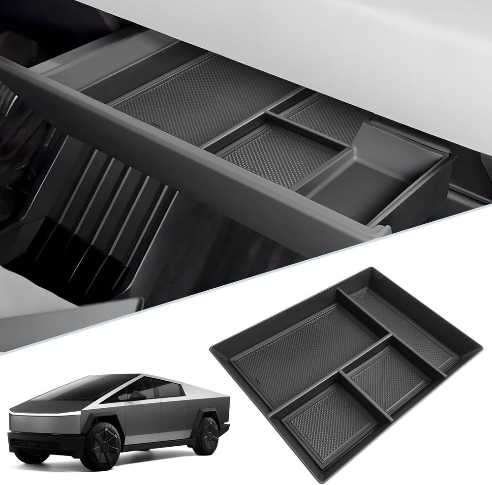 Glove Box Storage Organizer Tray for Tesla Cybertruck - Evooor