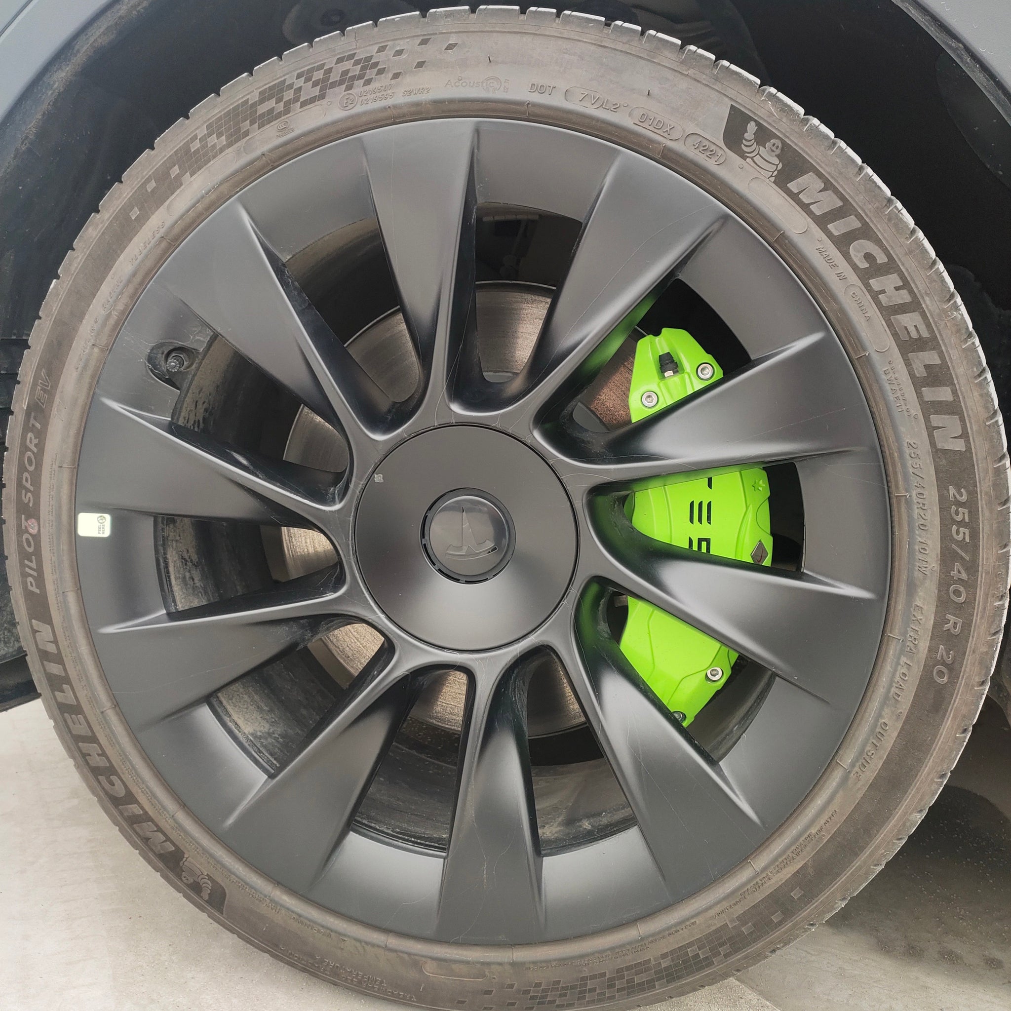 Protecteur de jante de roue en alliage d'aluminium vert, convient à toutes  les voitures (4 pièces) - 18 / Green