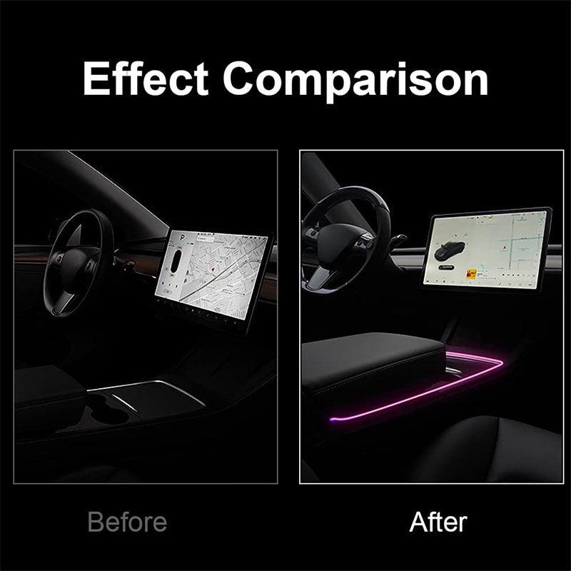 Model 3/Y Multi-color LED Ambient Light For Tesla(2021-2023) - Evooor