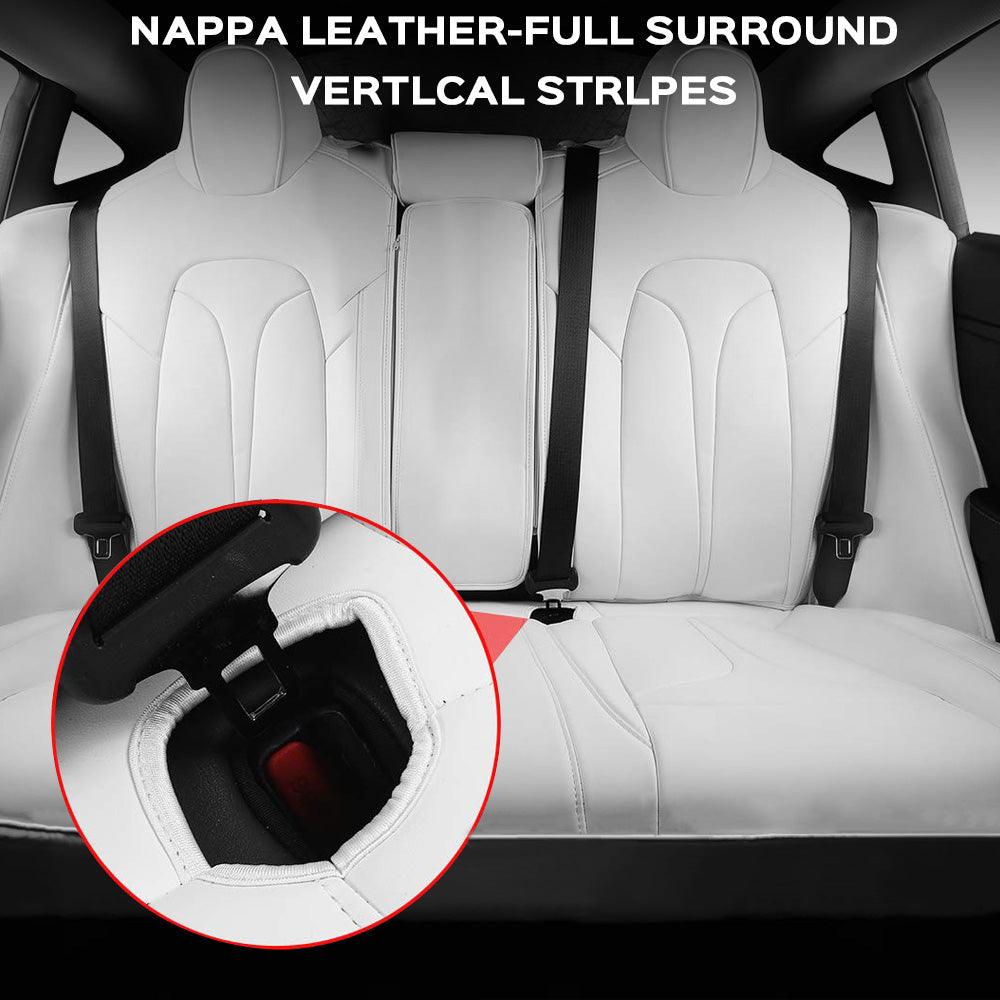 Premium Full Coverage Seat Protector Set for Tesla Model Y 5-Seater 2020-2024 - Evooor