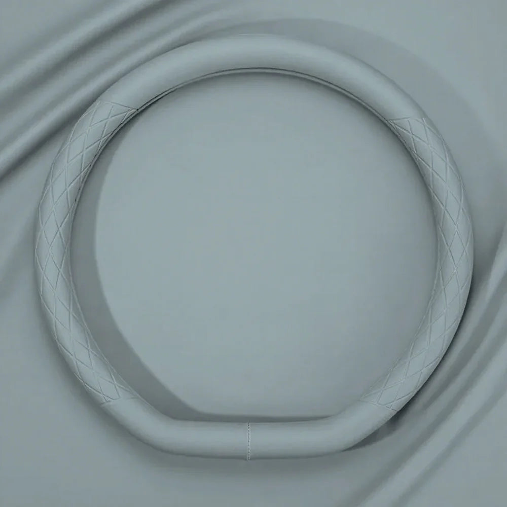 Nappa Leather D-Shaped Steering Wheel Cover For VW ID.3 2025 - Evooor