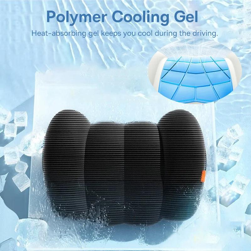 Tesla Model S/X/3/Y 3D Memory Foam Breathable Headrest Waist Pillow Seat Support - Evooor