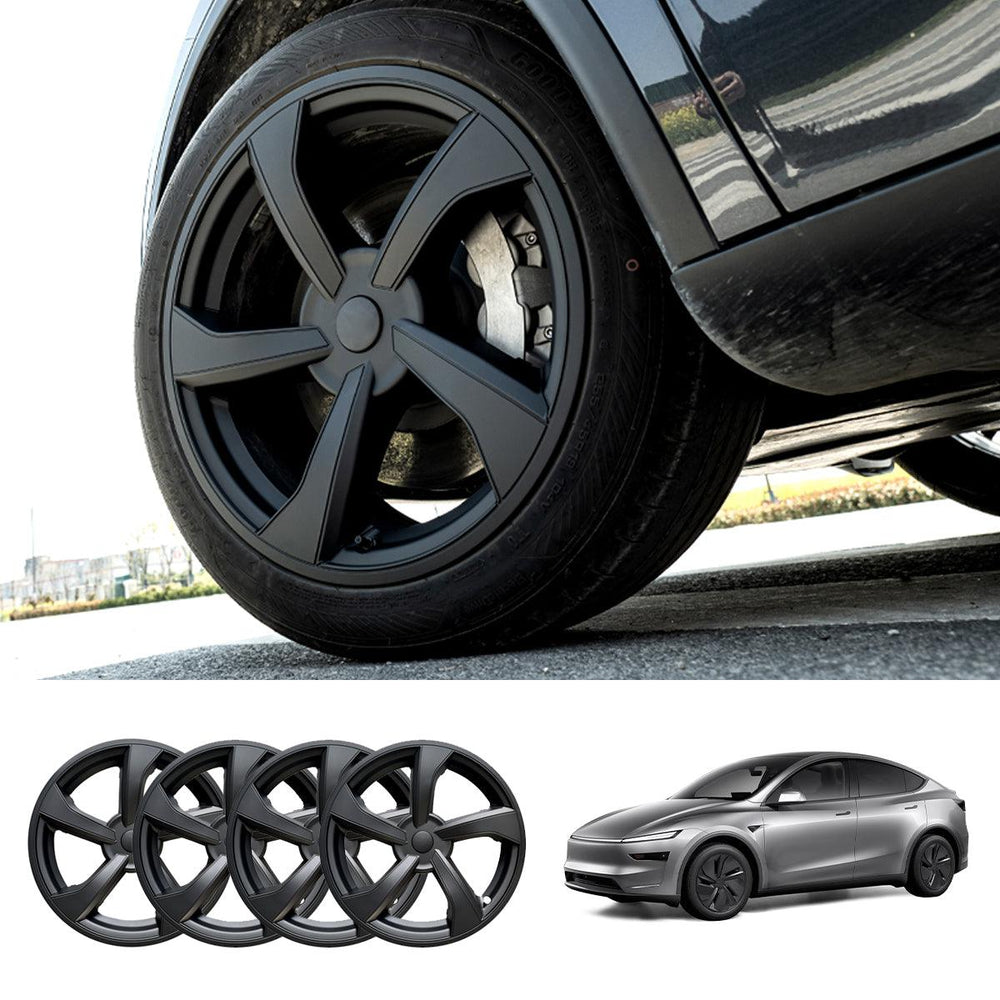 19''Crossflow Wheels Cover Hubcaps for Tesla Model Y Juniper 2025+（4 PCS） - Evooor