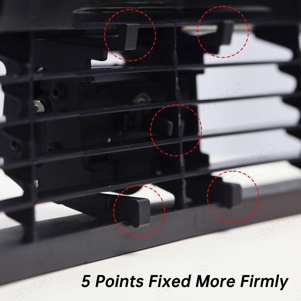 Model 3/Y No Drill Front License Plate Holder, Anti-theft Front License Plate Bracket Mounting Kit For Tesla(2017-2024) - Evooor