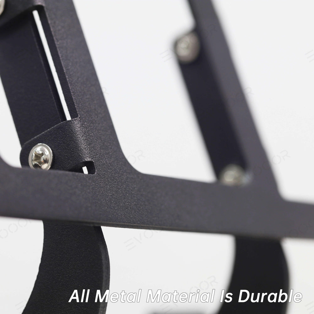 Model 3/Y No Drill Front License Plate Holder, Anti-theft Front License Plate Bracket Mounting Kit For Tesla(2017-2024) - Evooor