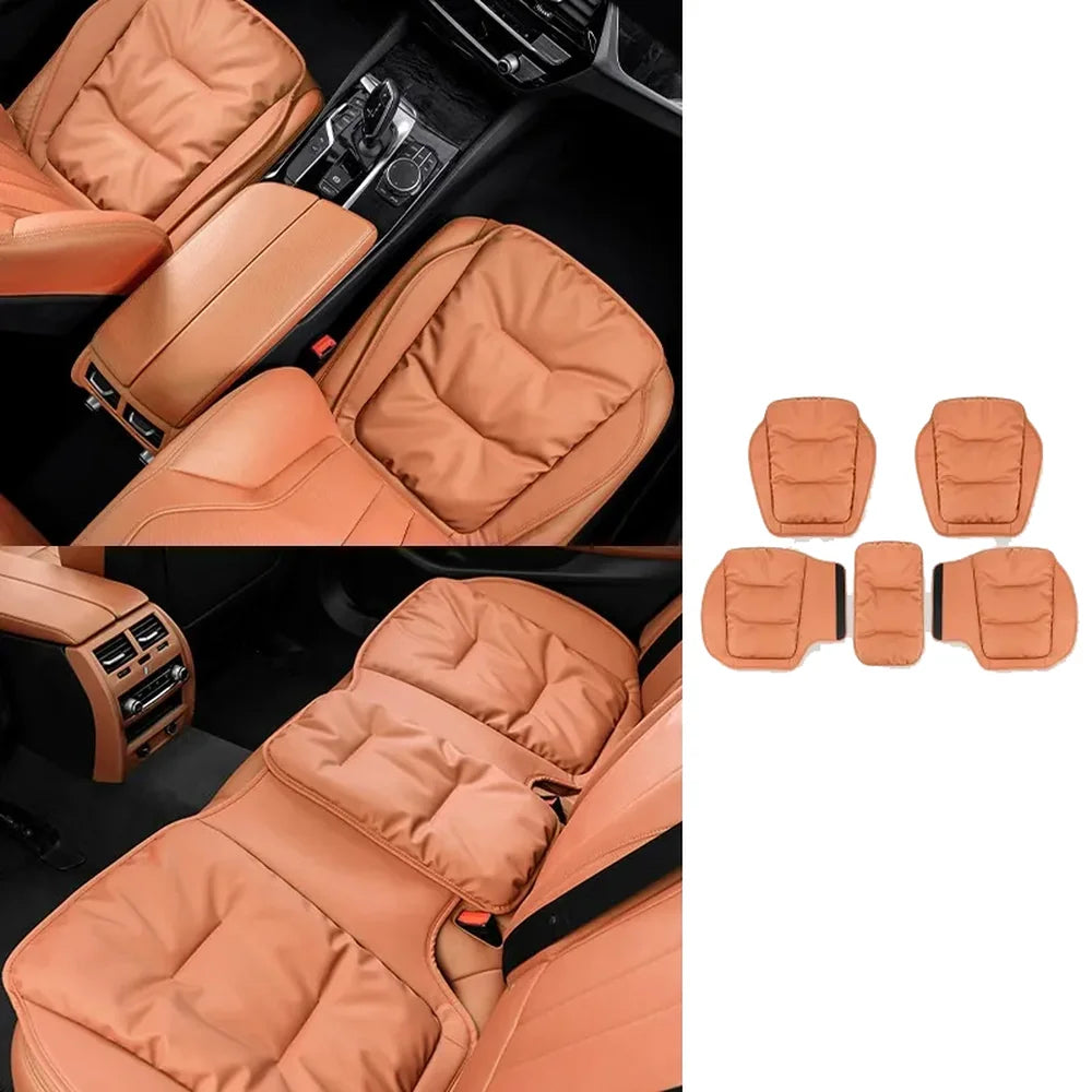 Nappa Leather With Velvet Car Seat Cushion For VW ID.3 2021-2025 - Evooor