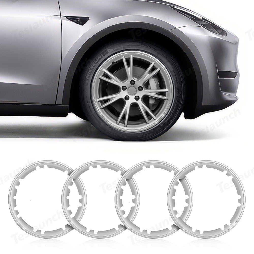 Enhanced Rim Guard for Tesla Model Y 19" Gemini Wheels - Protects Against Damage (Not Compatible with Stock Wheel Covers) - Evooor