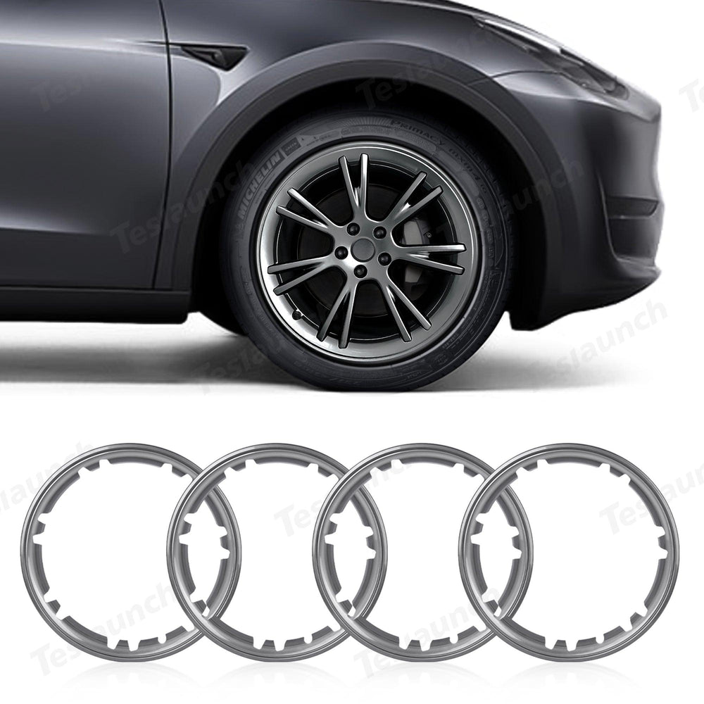 Enhanced Rim Guard for Tesla Model Y 19" Gemini Wheels - Protects Against Damage (Not Compatible with Stock Wheel Covers) - Evooor