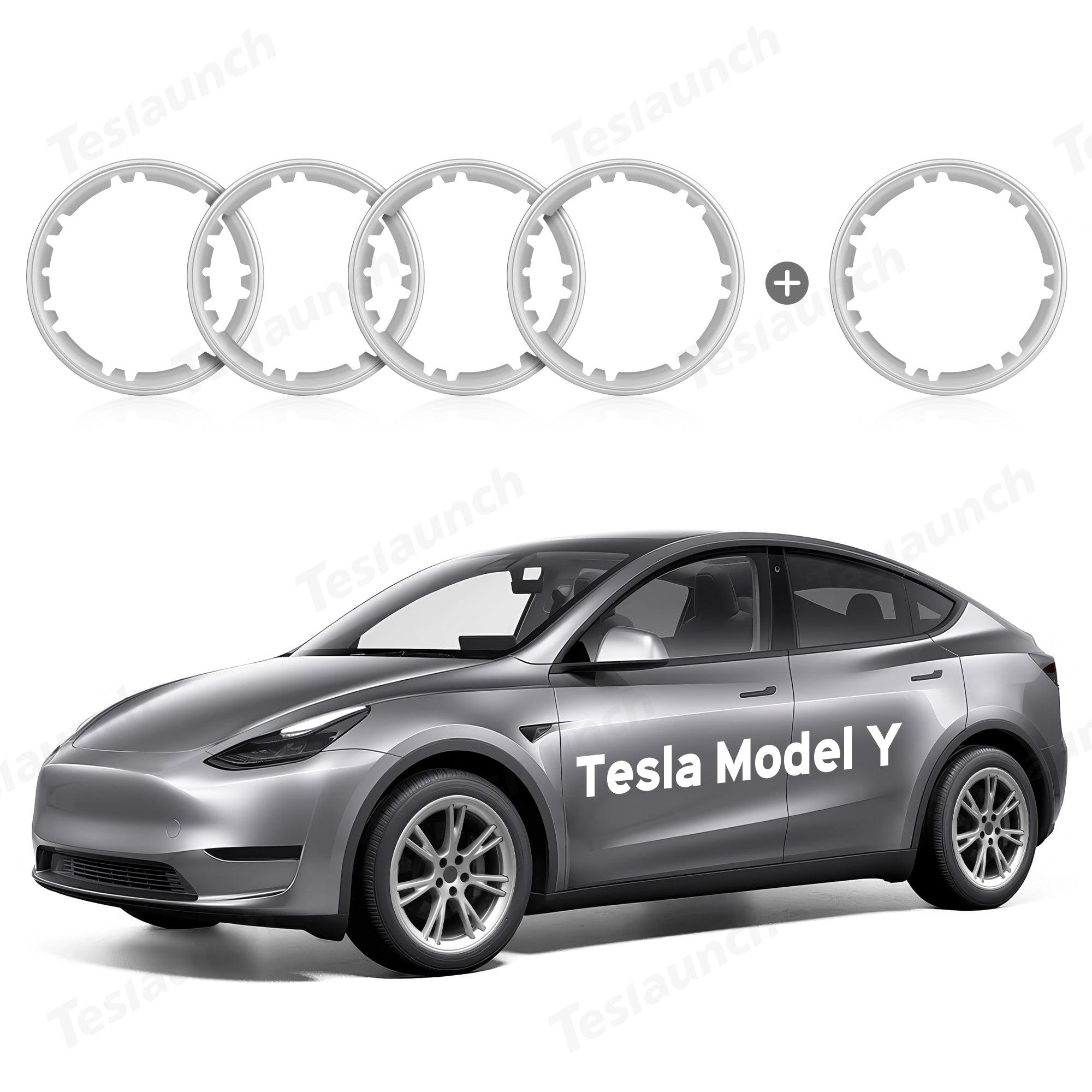 Enhanced Rim Guard for Tesla Model Y 19" Gemini Wheels - Protects Against Damage (Not Compatible with Stock Wheel Covers) - Evooor