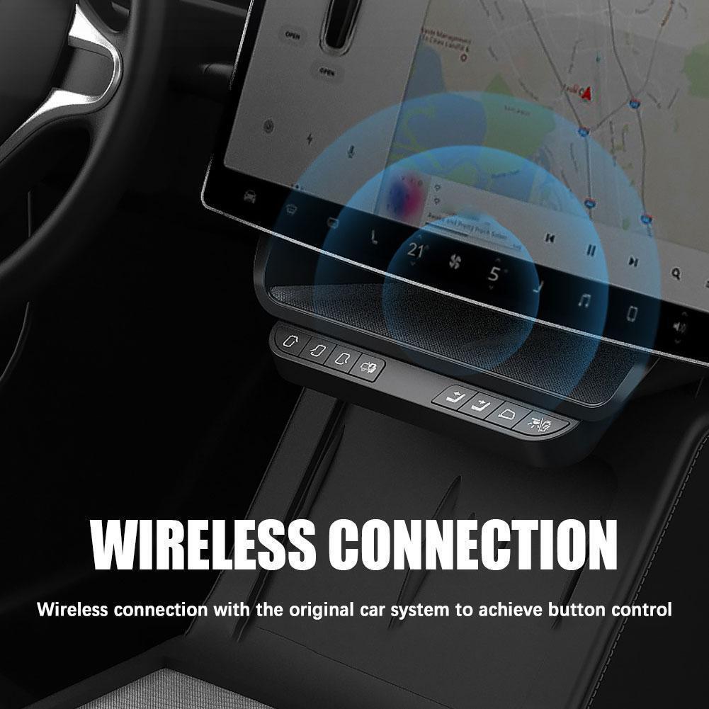 Model 3/Y Storage Box Intelligent Control Physical Buttons For Tesla - Evooor