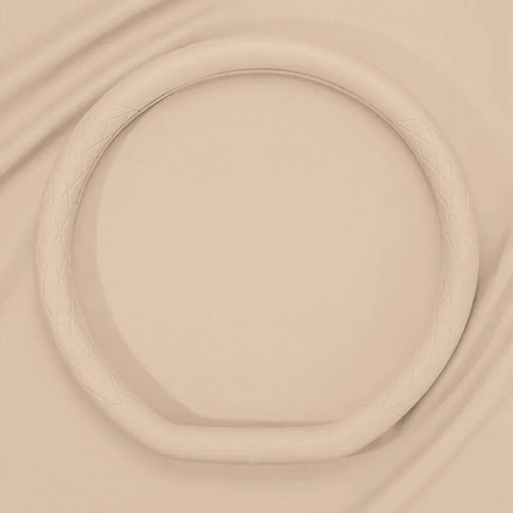 Nappa Leather D-Shaped Steering Wheel Cover For VW ID.3 2025 - Evooor