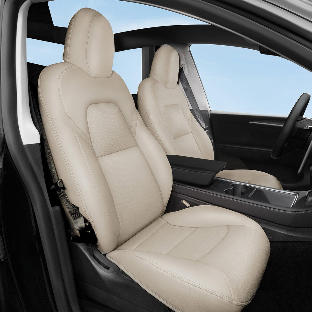 Premium Custom-Fit Tesla Model X Seat Cover Set | All-Inclusive 2022-2025 Design - Evooor