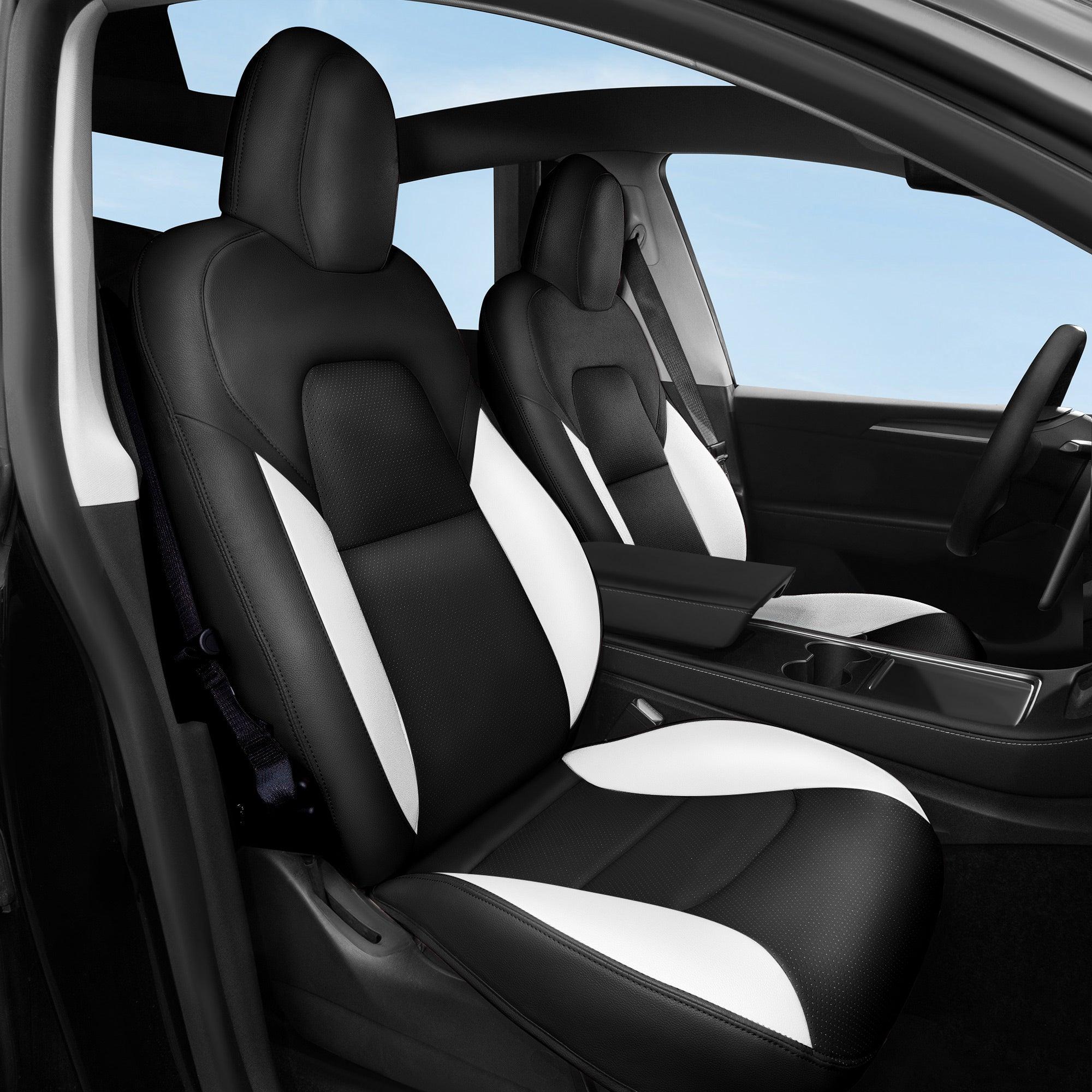 Premium Custom-Fit Tesla Model X Seat Cover Set | All-Inclusive 2022-2025 Design - Evooor