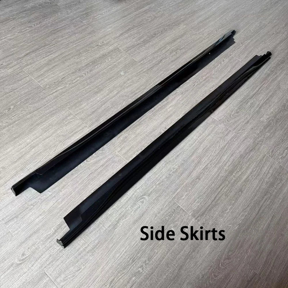 ABS Side Skirts Lip 2Pcs For VW ID.4 2021–2024 - Evooor