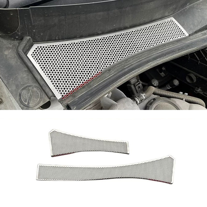 Stainless Steel Front Hood Dust Protection Cover For VW ID.3 2021-2025(2Pcs) - Evooor