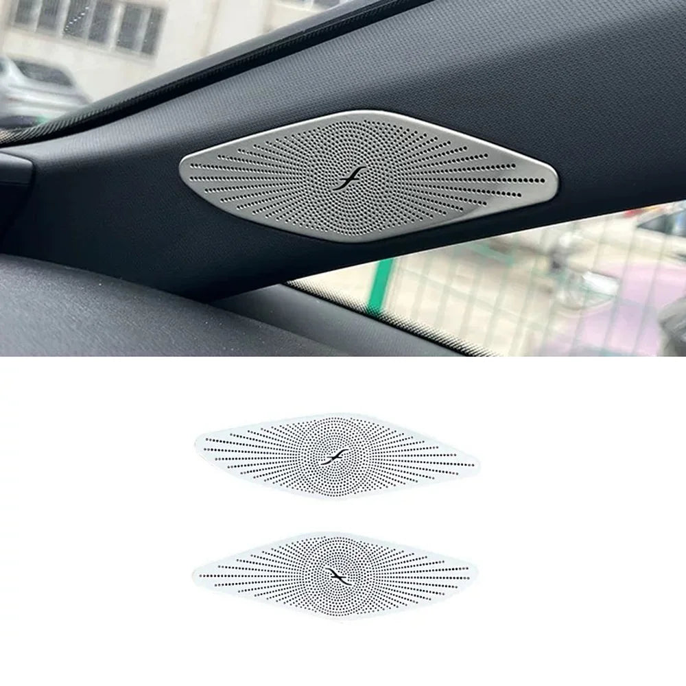 Stainless Steel A-Pillar Speaker Trim Sticker For VW ID.3(2PCS) - Evooor