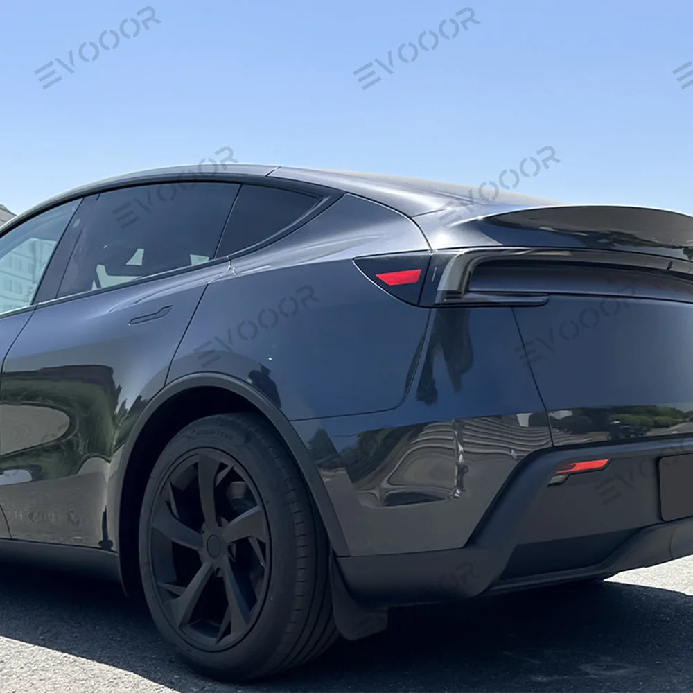 Set of 4 Stainless Steel 19'' Tesla Model Y Juniper 2025+ Wheel Covers in Spoke Design