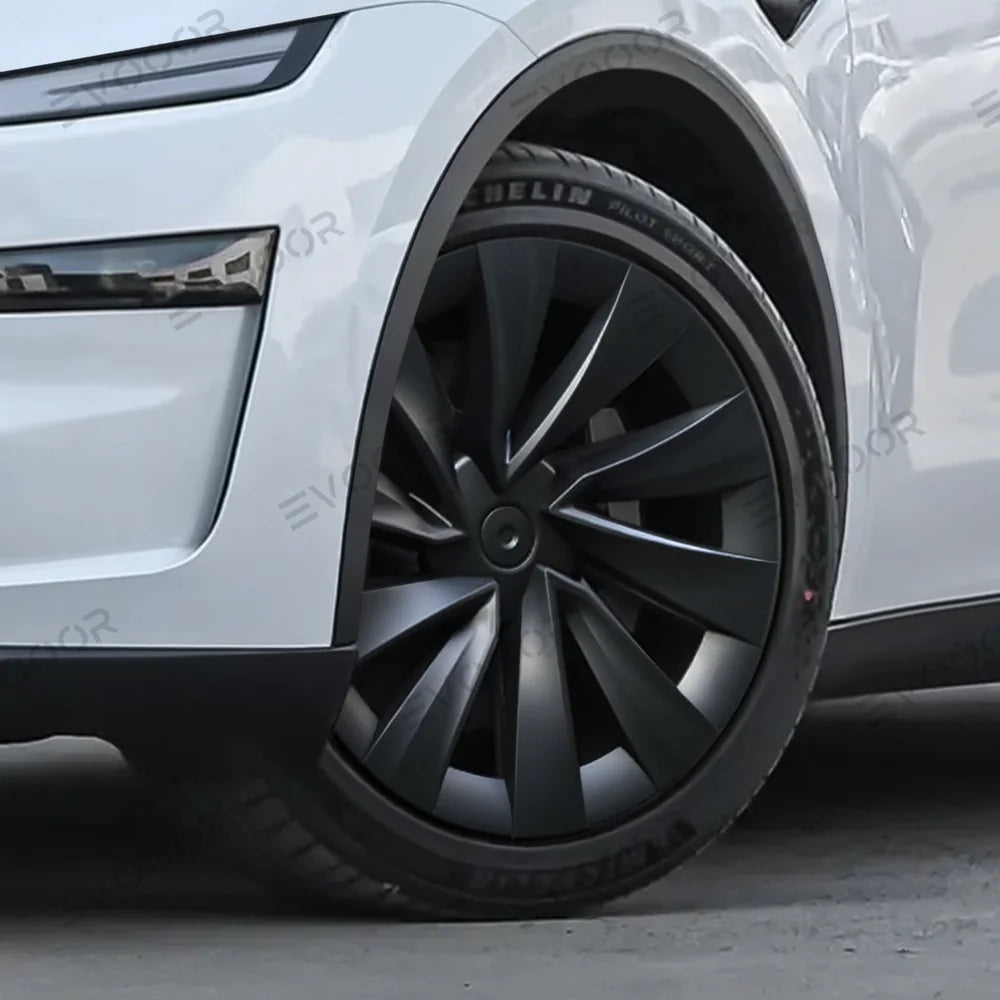 Helix 2.0 Style Wheel Hubcaps (Set of 4) for Tesla 2025+ Model Y Juniper 20'' Helix 2.0 Wheels