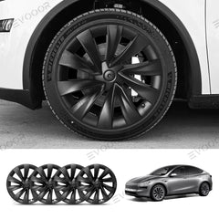 Helix 2.0 Style Wheel Hubcaps (Set of 4) for Tesla 2025+ Model Y Juniper 20'' Helix 2.0 Wheels