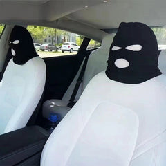 Tesla Model 3/Y/S/X Car Seat Headcover-Personalized  Funny Hat