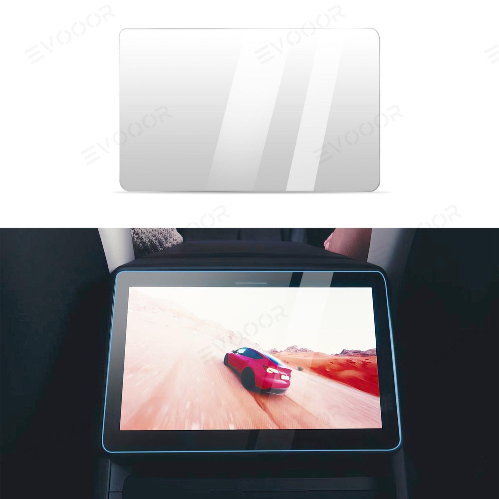 2024 Model 3 Highland Dashboard Screen & Second Row Seat Screen Protector Tempered Film Fully Covers For Tesla - Evooor
