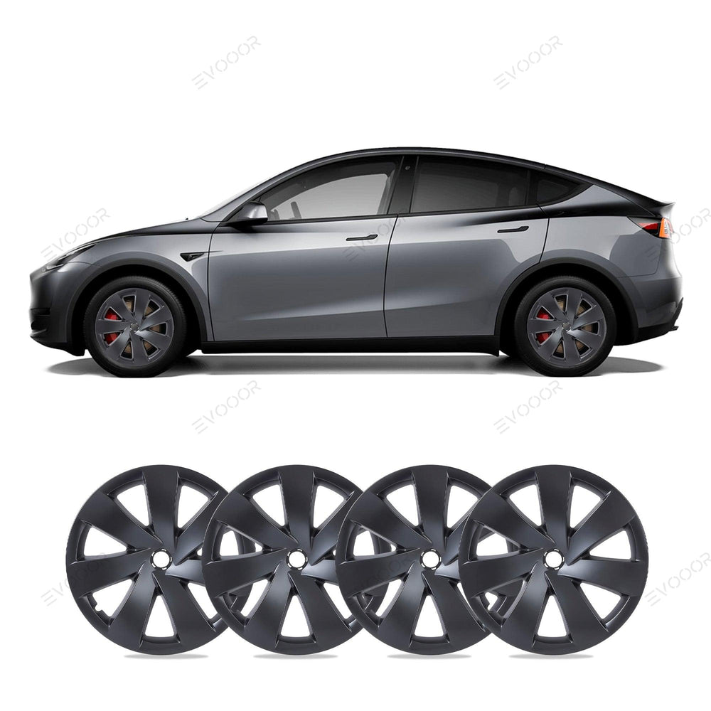 Model Y 19'' Gemini Wheels Cover Hubcaps Replacement 4PCS for Tesla (2020-2023) - Evooor