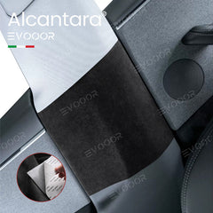 Autocollant Anti-collision pour pilier B Alcantara, 2024 Model 3 Highland, pour Tesla