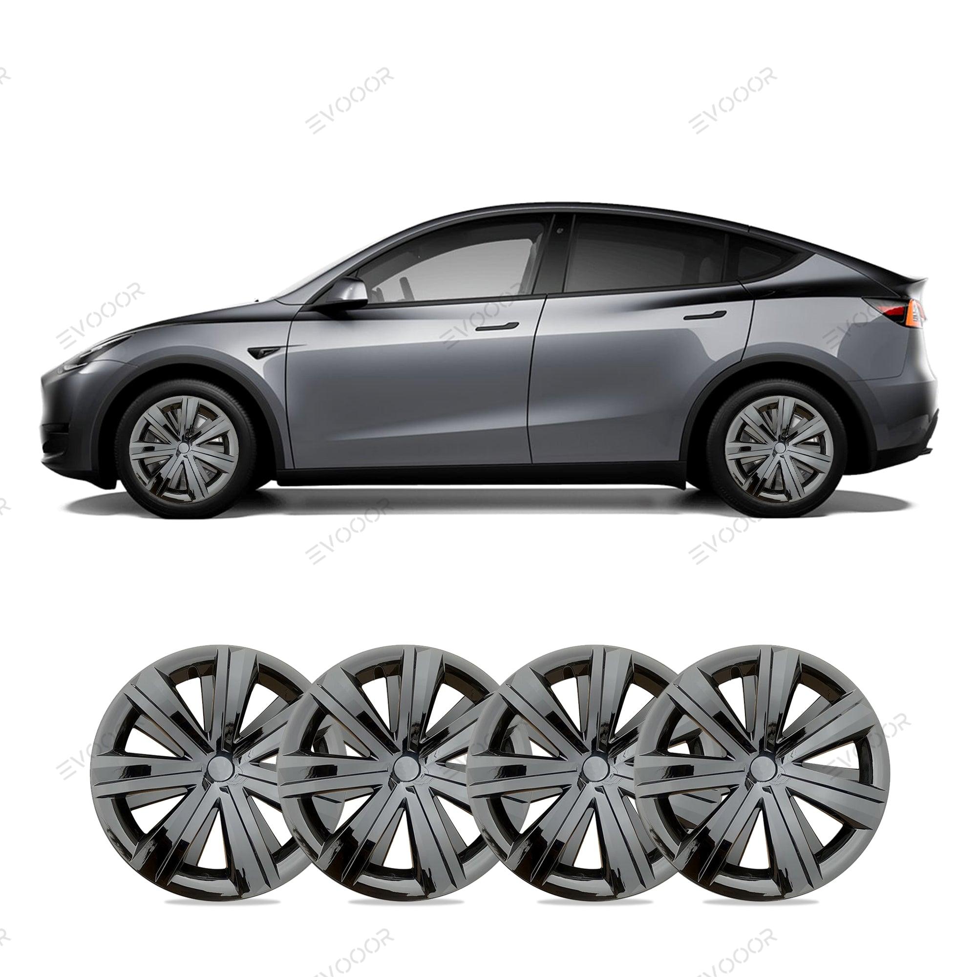 Model Y 19'' Gemini Wheels Cover Hubcaps Replacement 4PCS for Tesla (2020-2023) - Evooor