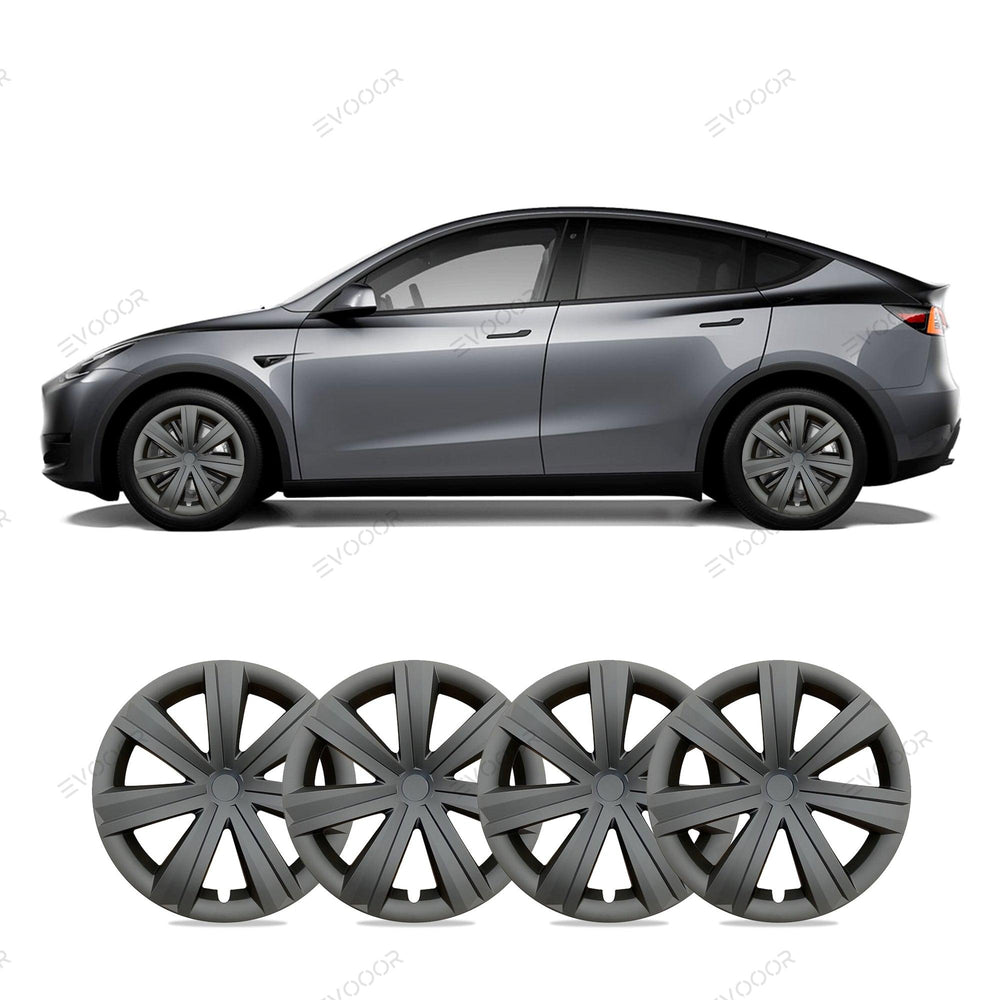 Model Y 19'' Gemini Wheels Cover Hubcaps Replacement 4PCS for Tesla (2020-2023) - Evooor