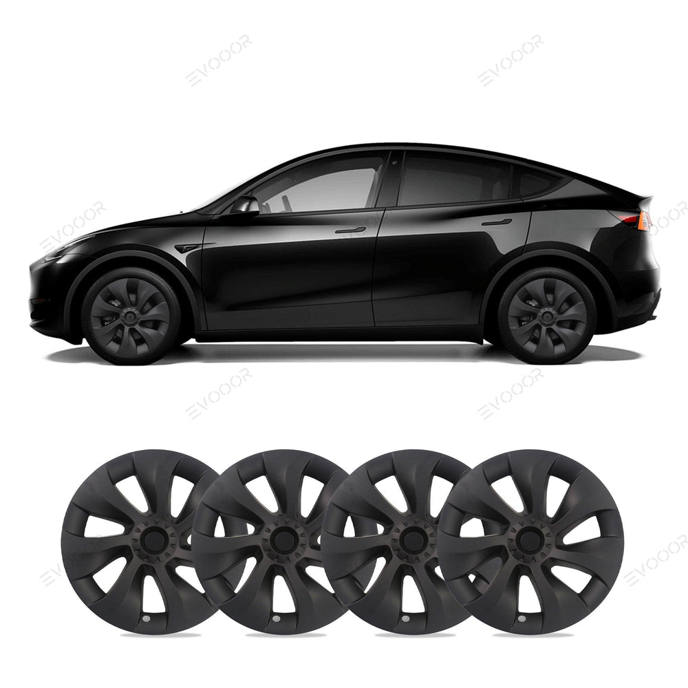 Model Y 19'' Gemini Wheels Cover Hubcaps Replacement 4PCS for Tesla (2020-2023) - Evooor