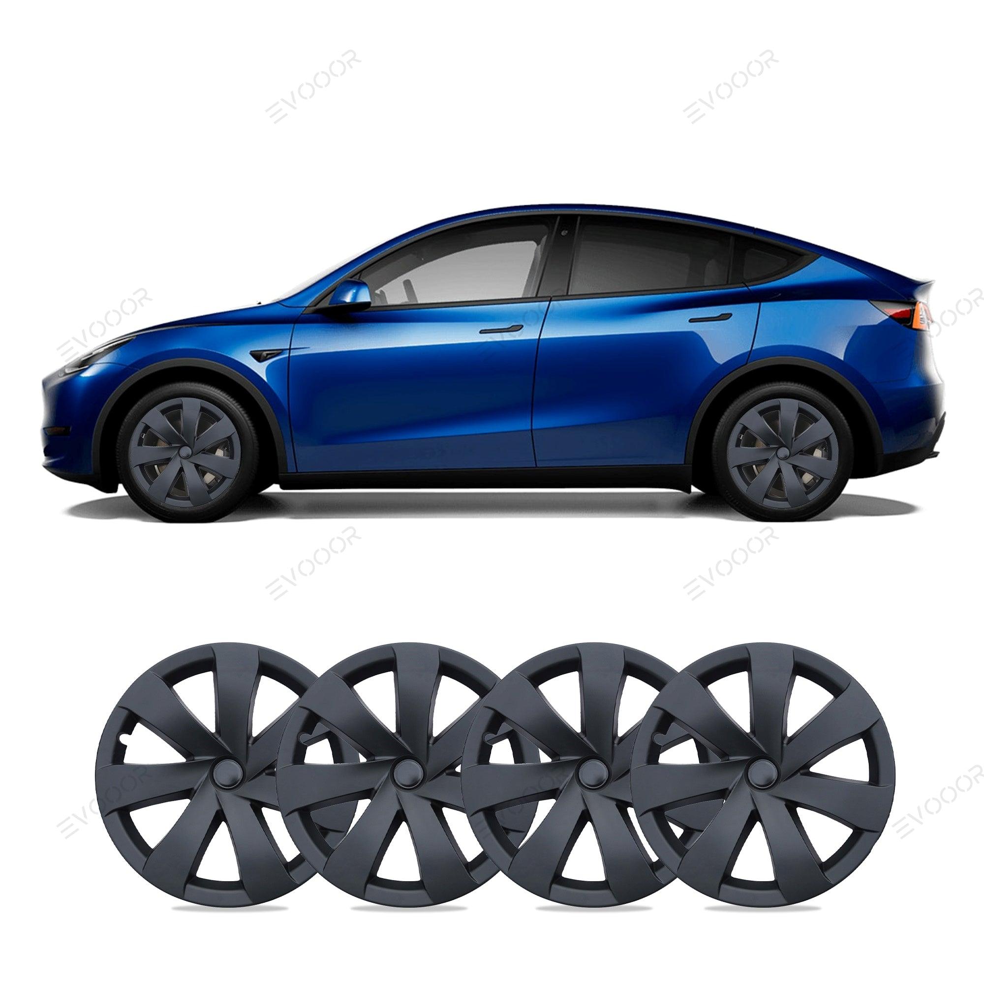 Model Y 19'' Gemini Wheels Cover Hubcaps Replacement 4PCS for Tesla (2020-2023) - Evooor
