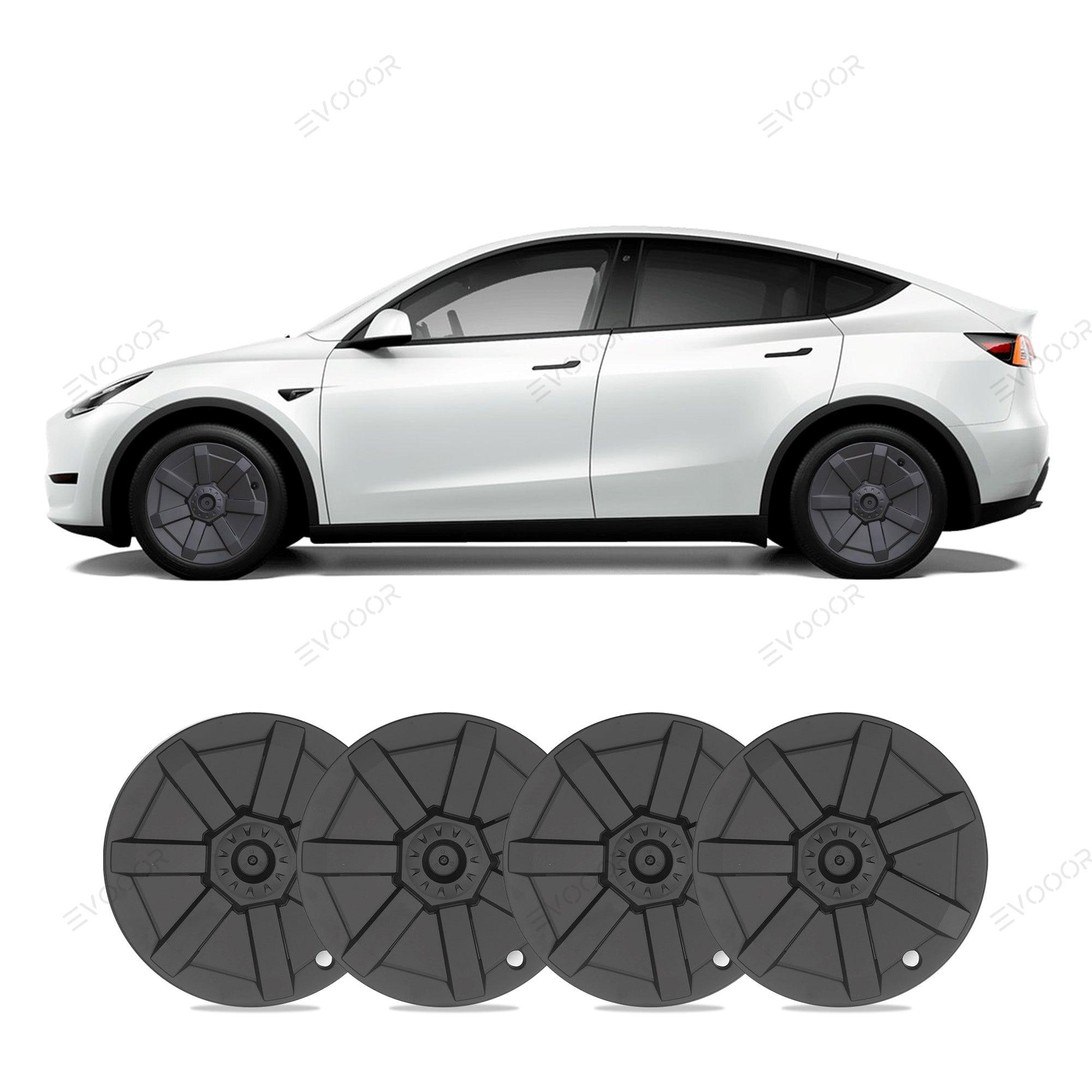 Model Y 19'' Gemini Wheels Cover Hubcaps Replacement 4PCS for Tesla (2020-2023) - Evooor