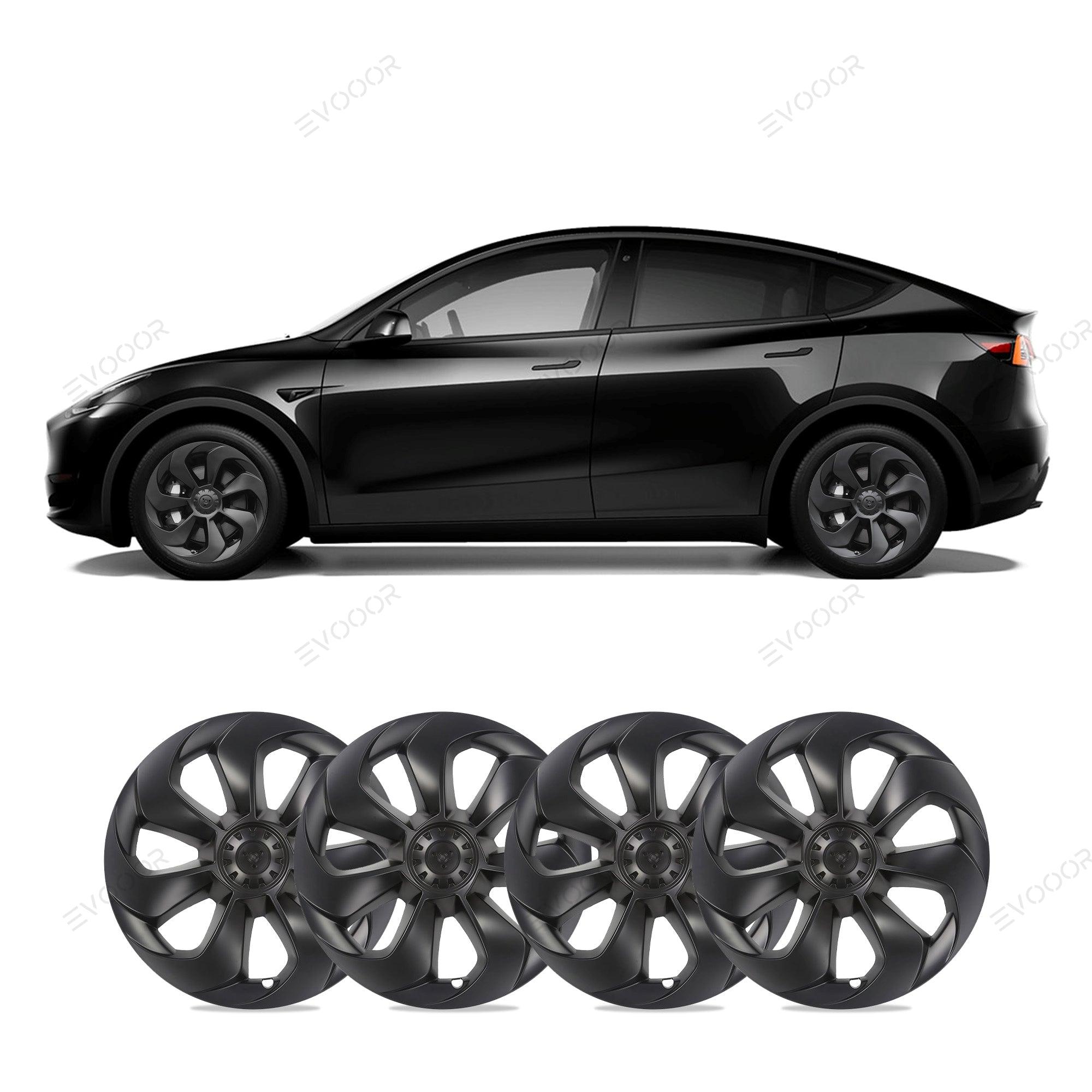 Model Y 19'' Gemini Wheels Cover Hubcaps Replacement 4PCS for Tesla (2020-2023) - Evooor