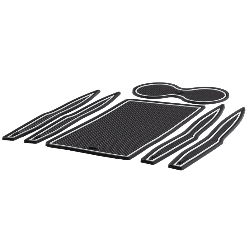 Model S Cup Door Slot Mat for Tesla(2017-2021) - Evooor