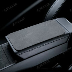 2024 Model 3 Highland Alcantara Console centrale accoudoir boîte tampon de protection autocollant pour Tesla