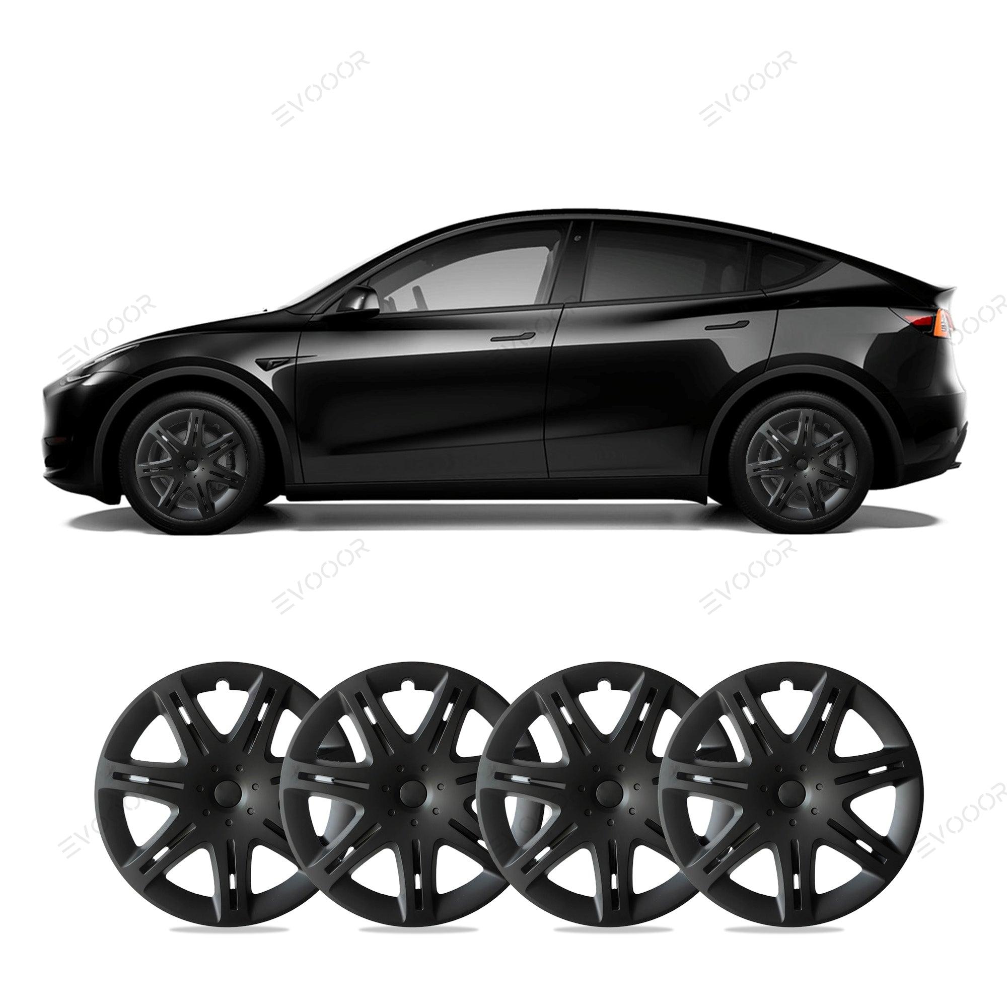 Model Y 19'' Gemini Wheels Cover Hubcaps Replacement 4PCS for Tesla (2020-2023) - Evooor