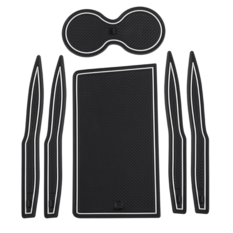 Model S Cup Door Slot Mat for Tesla(2017-2021) - Evooor