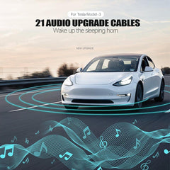 Model 3 Spezielles Original-Car-Audio-Lautsprecherkabel für Tesla (2020–2023).