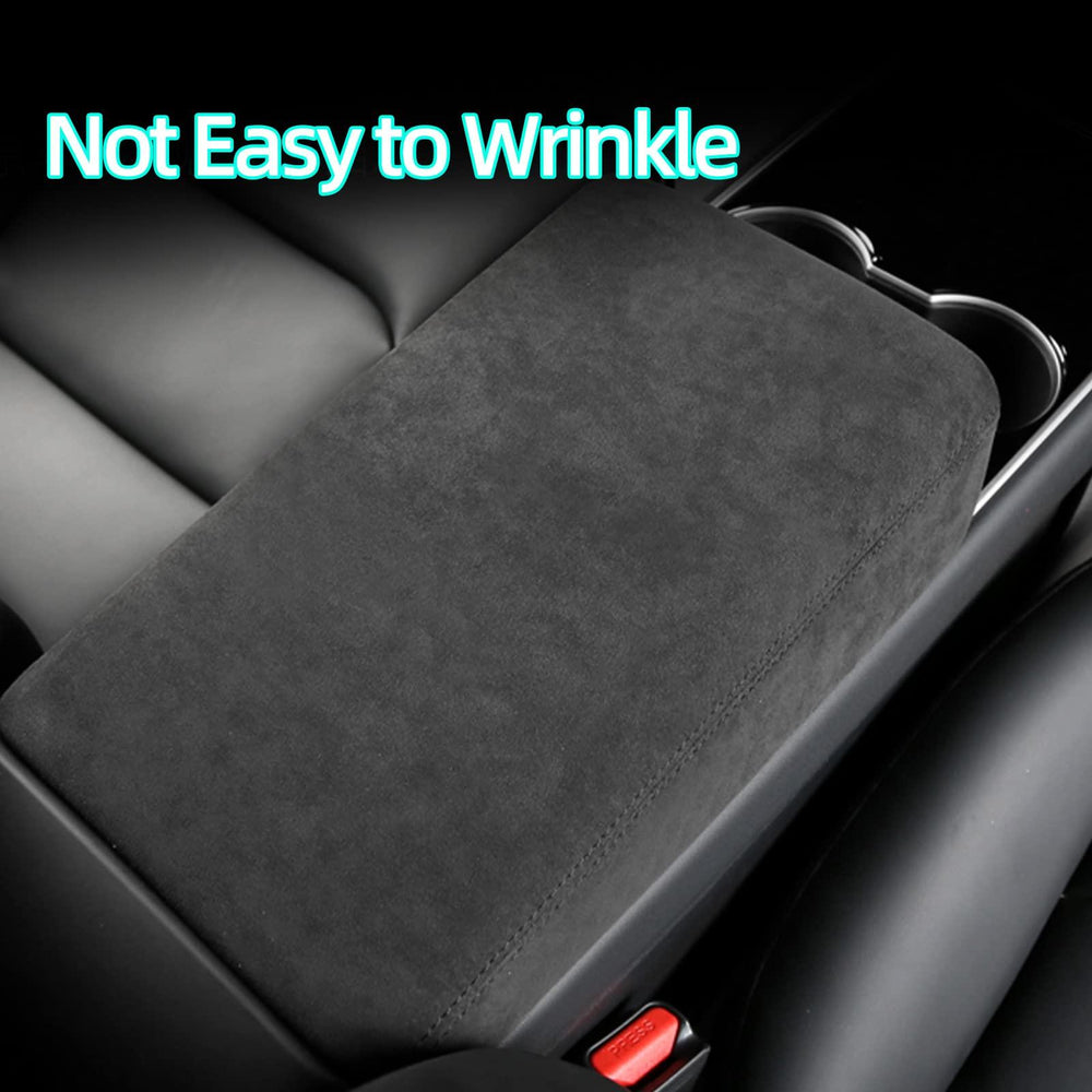 Model 3/Y Alcantara Armrest Cover for Tesla(2017-2024) - Evooor
