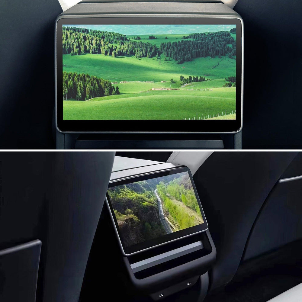 2024 Model 3 Highland Dashboard Screen & Second Row Seat Screen Protector Tempered Film Fully Covers For Tesla - Evooor