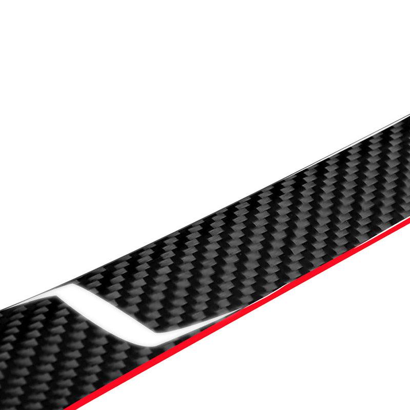 Model Y Real Carbon Fiber Spoiler Wing Red Color for Tesla - Evooor