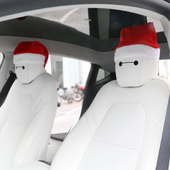 Appui-tête de chapeau de Noël model 3/S/Y/X pour Tesla